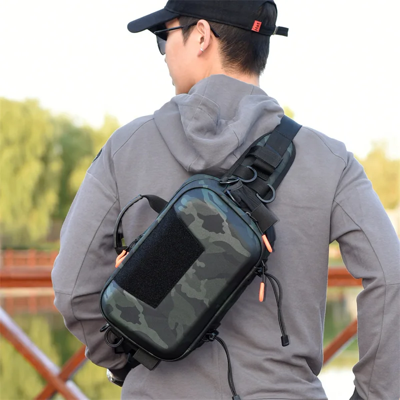 Lure Bag fishing gear bag multi-functional Waist Bags cross-body bags large capacity fishing rod Bolsa Мужская сумка Sacs hommes