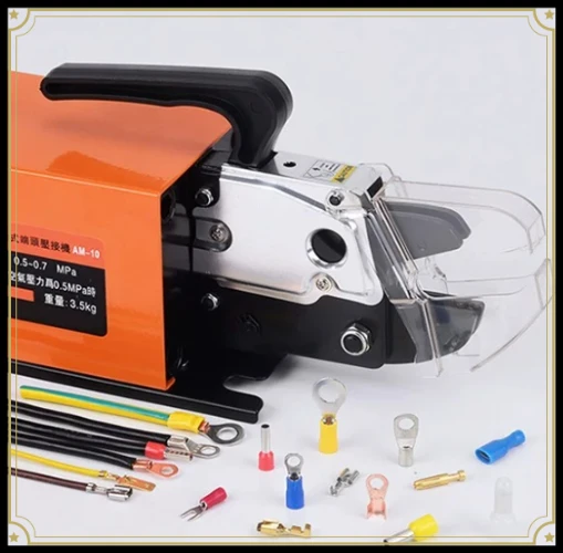 AM10 Pneumatic Crimping Tool Electric Terminal Crimping Machine Manual Cold Press Machine With Crimping Dies