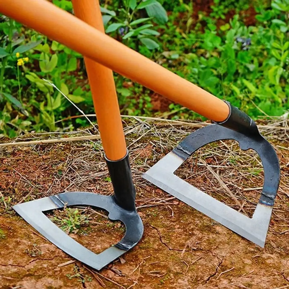 Hollow Hoe Weeding Rake Labor-saving Weeding & Loosening Soil Artifact Harrow Handheld steel weeding hoe Hoe Farm Tool Gardening