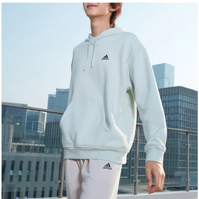 Adidas Stretch Jersey Crew Sweatshirt Flexible Cross Training Comfortable Workout Wear IB2711 1PCS
