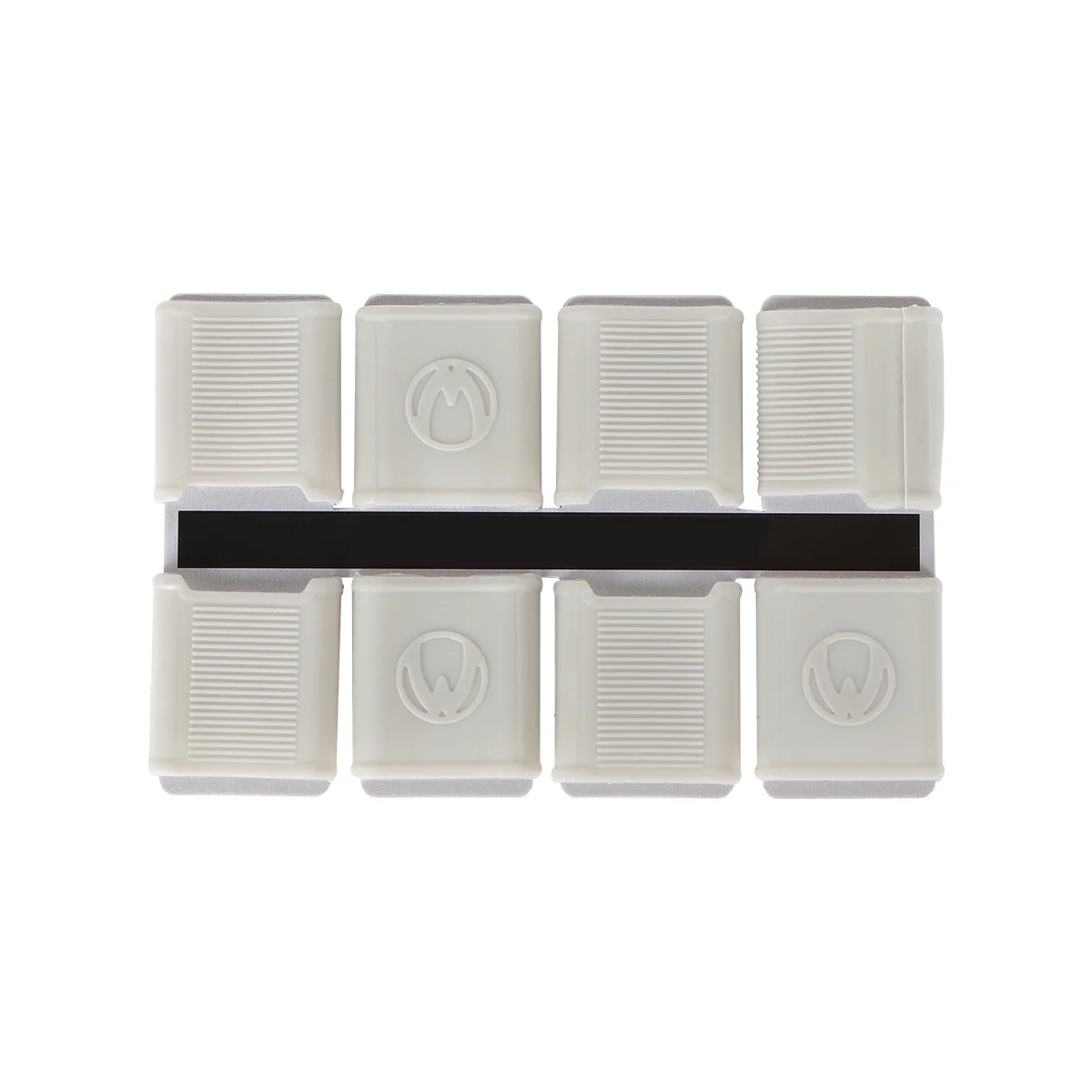 

8 pcs Silicone Finger Sleeves Elastic Protection For Sports Pain Relief Comfortable Fit Practical Support Gear Grey