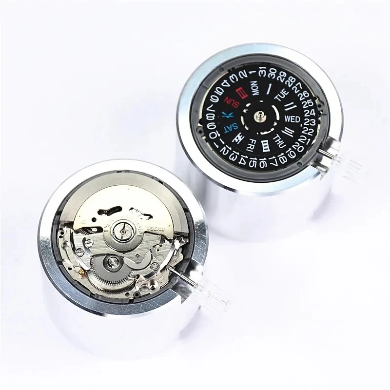 Original Nh36a Crown At 3.8 Nh36 With Date Day Week Self-winding Automatic Movement For  Watch Skx007 Mod Replacement Part