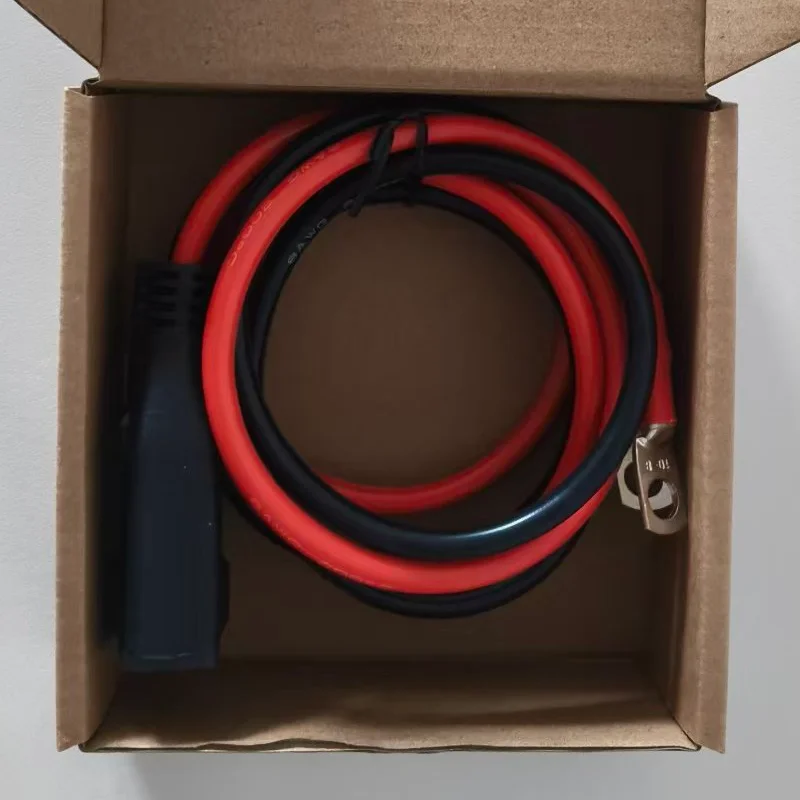 Ecoflow Additional Battery Cable XT150 to O-ring 50A 8AWG 1M Extension Adapter Cable 8AWG Wiring Harness