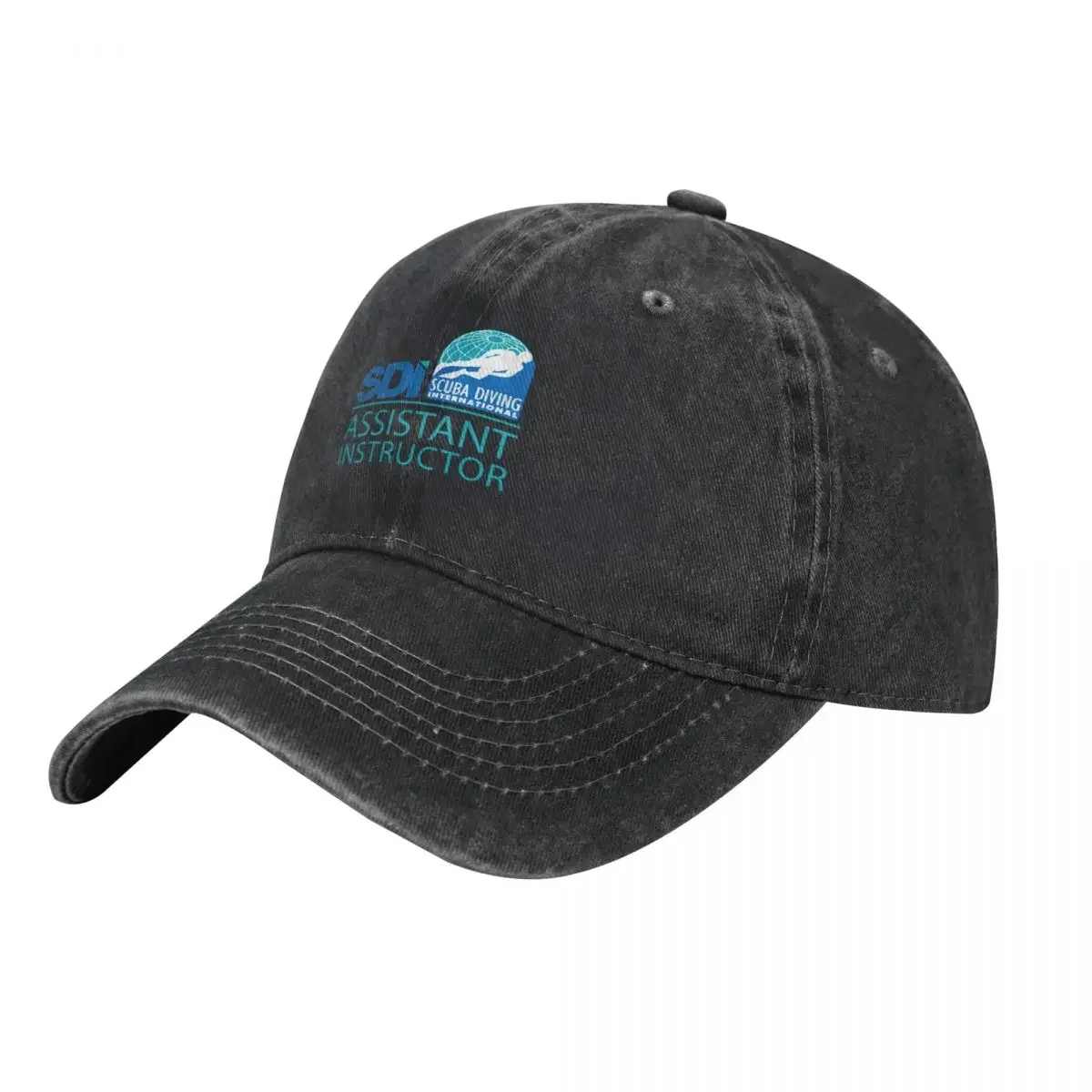 Scuba Diving International (SDI)- SDI Assistant Instructor Baseball Cap Golf Wear Golf Hat Wild Ball Hat For Man Women's