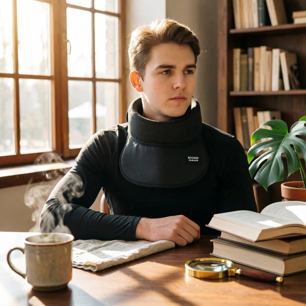 Ice Hockey Neck Protector Sponge Lining Hockey Neck Guard Sports Protection Soft Padding Comfortable