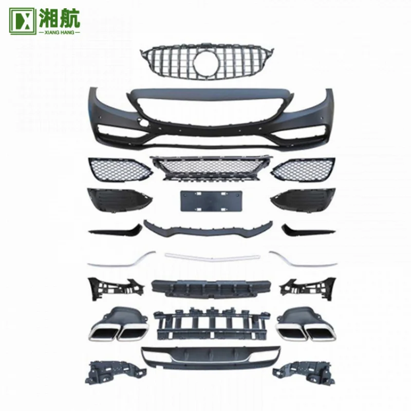 

Suitable for Mercedes-Benz C-Class W205 2015-2018 Model Upgrade C63 AMG Body Kit