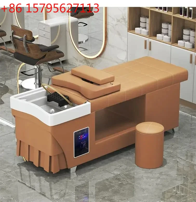 

Новое кресло-мойка NewThai для парикмахерских с функцией гидромассажа, фумигации и массажа