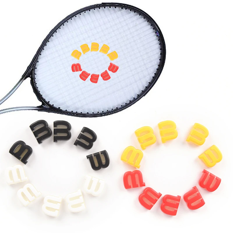 5PCS Tennis Racket Dampeners - Vibration Shock Absorbers for String Protection