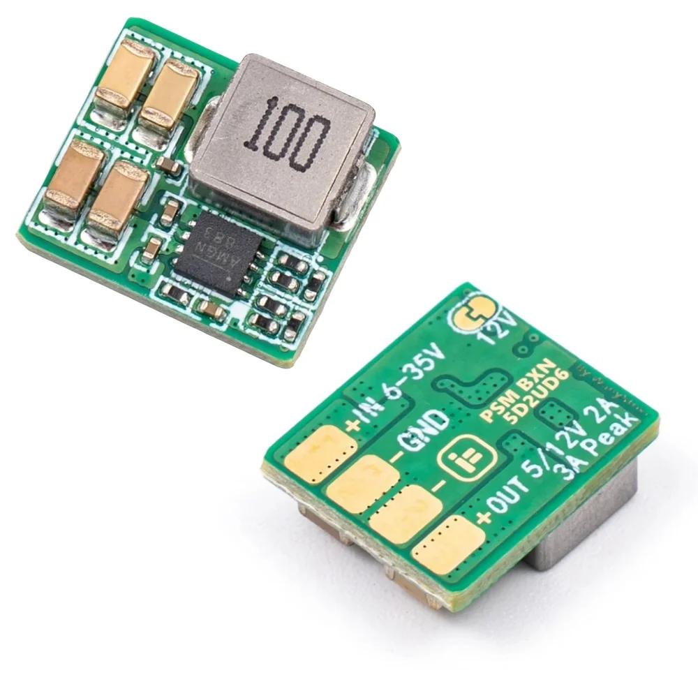 Mirco 2-8S BEC Voltage Regulator Module BLITZ PSM BXN 5D2UD6 5V/2A 12V/3A for RC FPV Racing Drone