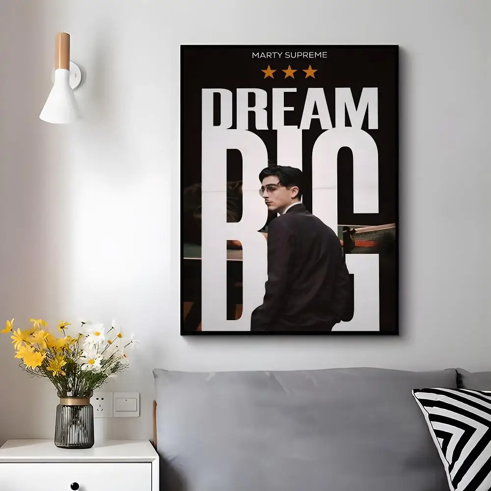 Sports Movie M-marty Supreme Poster Trendy Aesthetic Wall Decor for Dorm & Bedroom