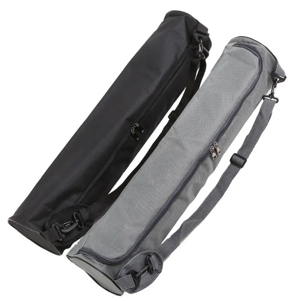 

Thickened Yoga Mat Bag Double Zipper Adjustable Strap Pilates Mat Backpack Large Capacity Folding Sports Pad Cover Men Women