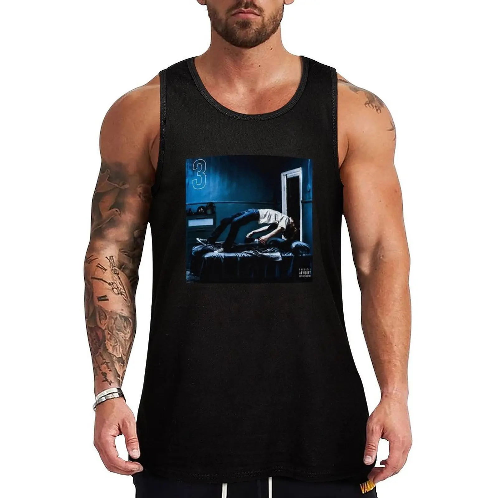 Love 3 Album Cover Tank Top Thin Breathable Tank Top Summer Cool Sleeveless Top