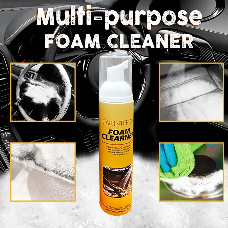 LEIBOO Multi-purpose Foam Cleaner Cleaning Agent Automoive Car Interior Home Foam Cleaner Home Cleaning Foam Spray Cleaners