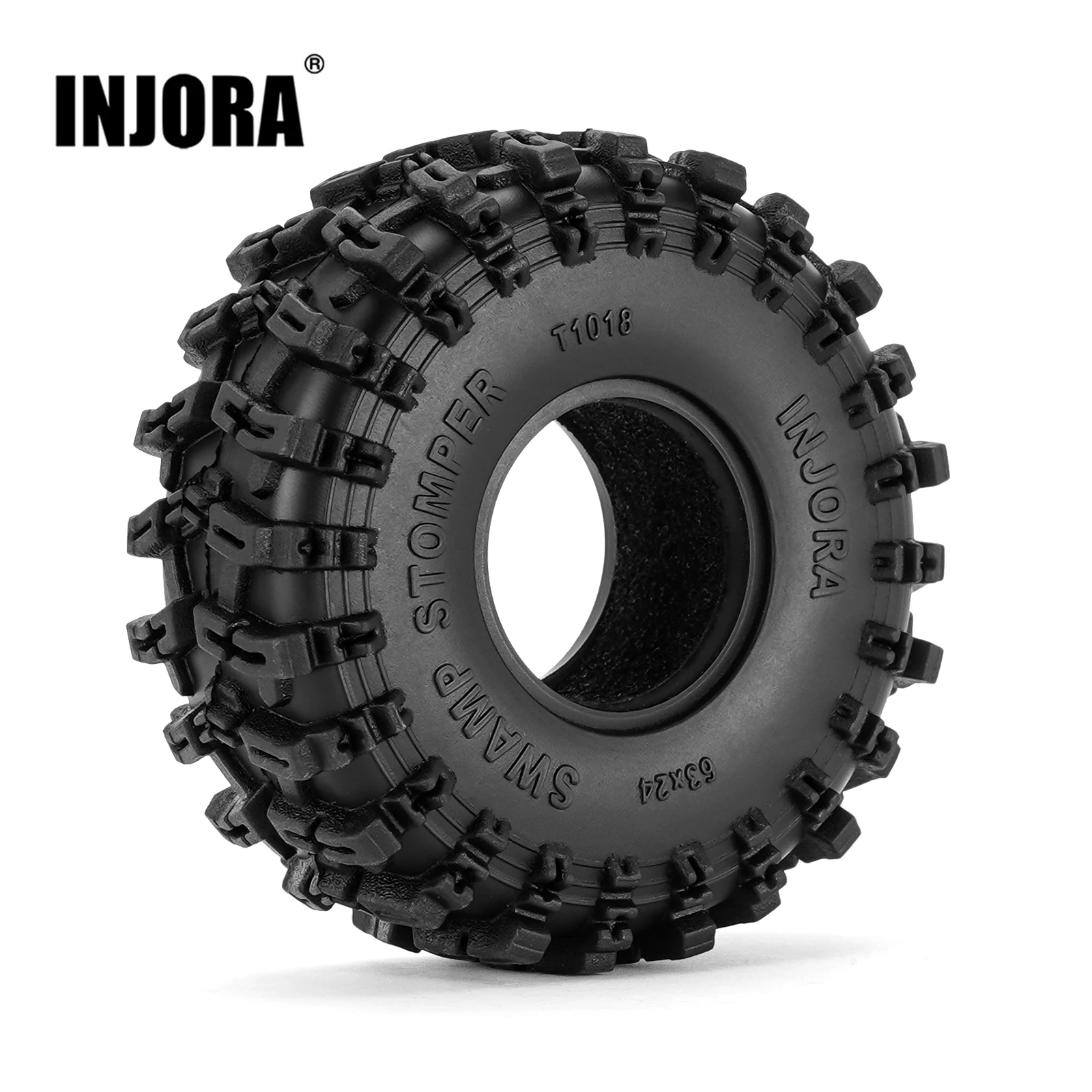 INJORA 63*24mm Swamp Stomper 1.0