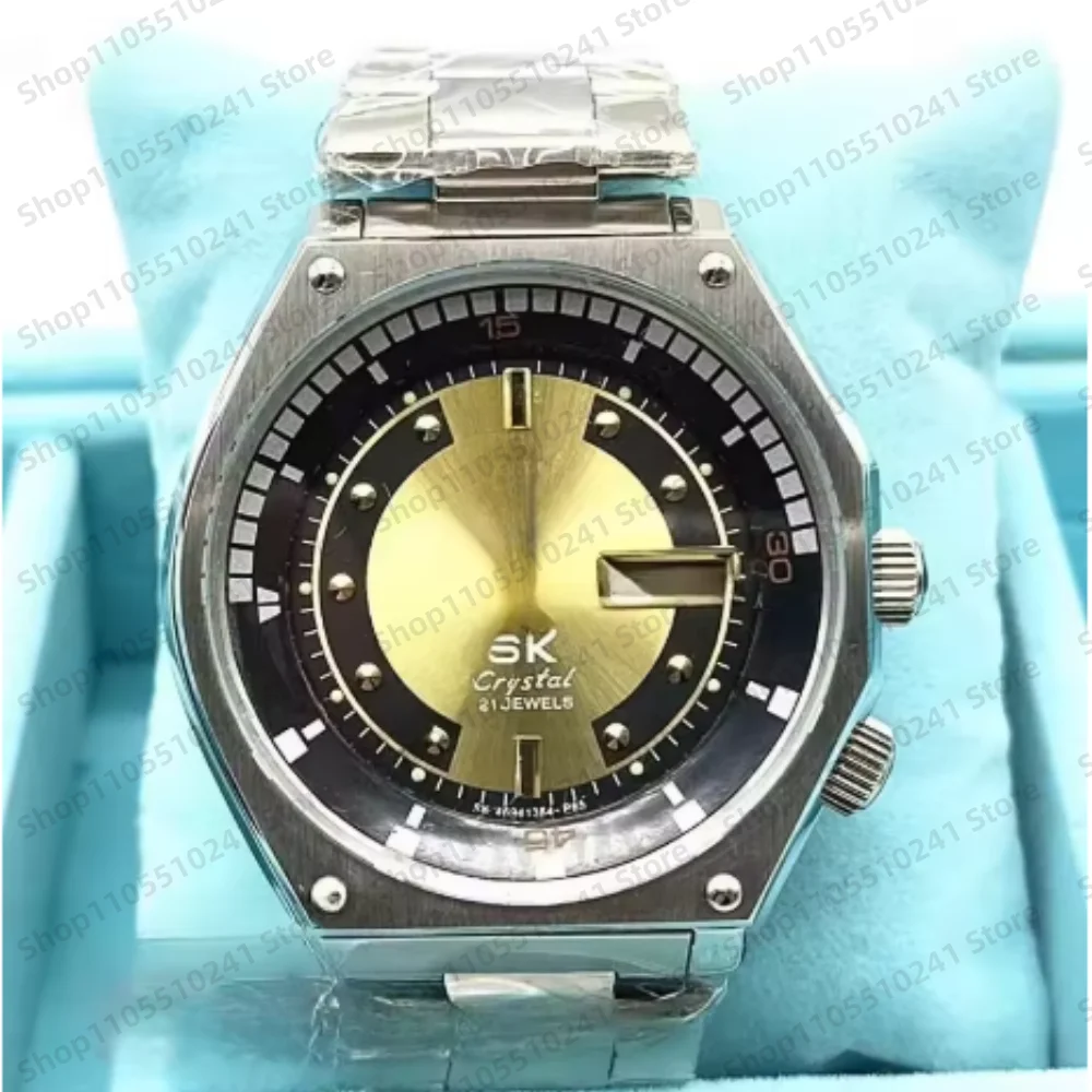 Men's DL Airbar all-steel glass case with 46941 46943 movement, wear-resistant and scratch-resistant watch accessories
