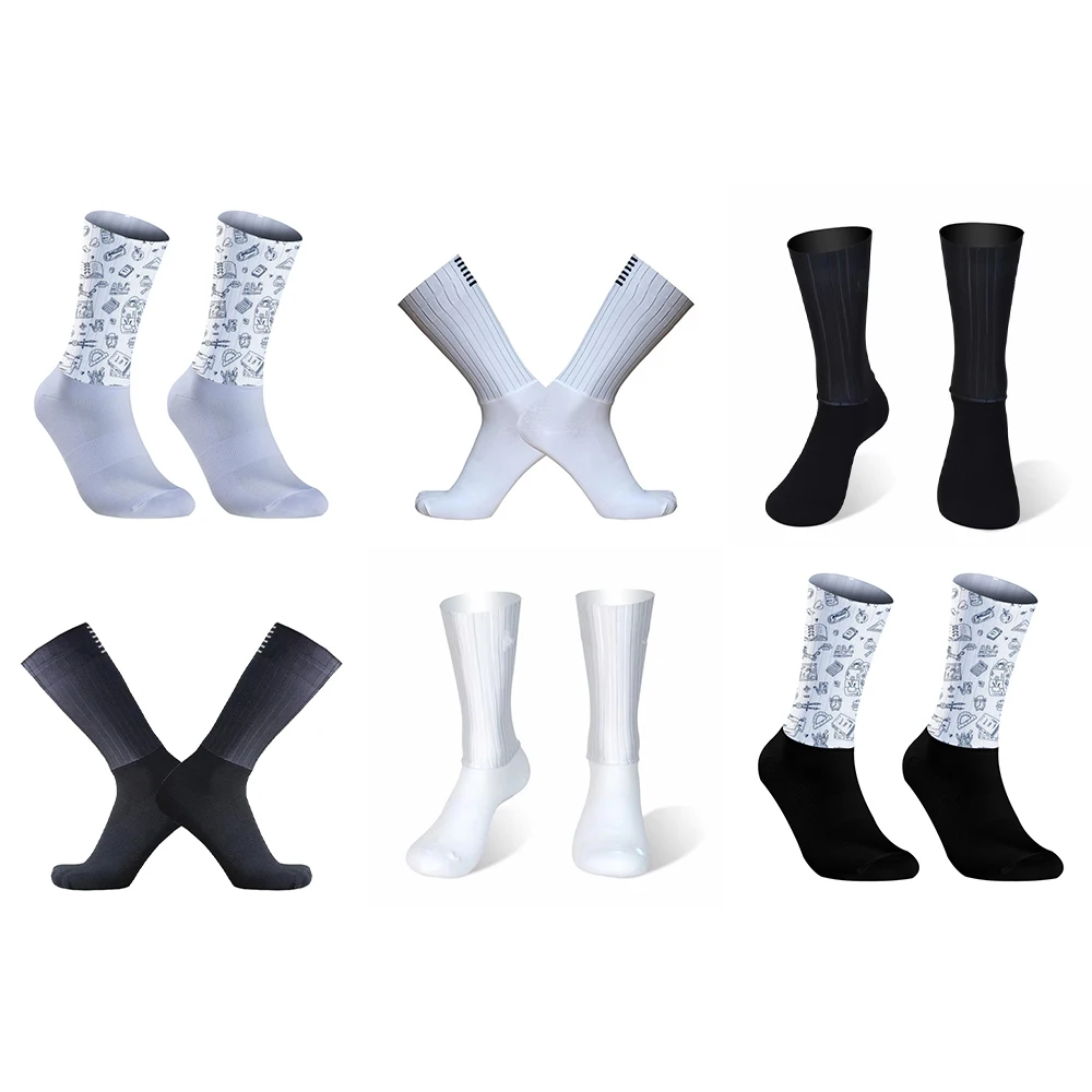 Sports Outdoor Cycling Socks Men Cross-country Mountain Compression 2024 New Bike Socks