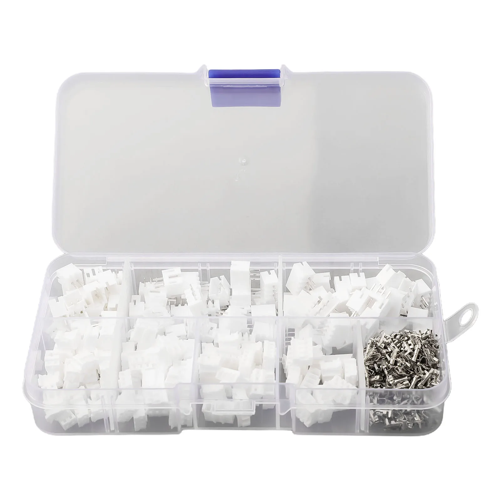 2.0mm Pitch For JST PH Connector Kit 450PC with Assorted 2 3 4 Pin Housings and Terminal Headers for PCB Wiring