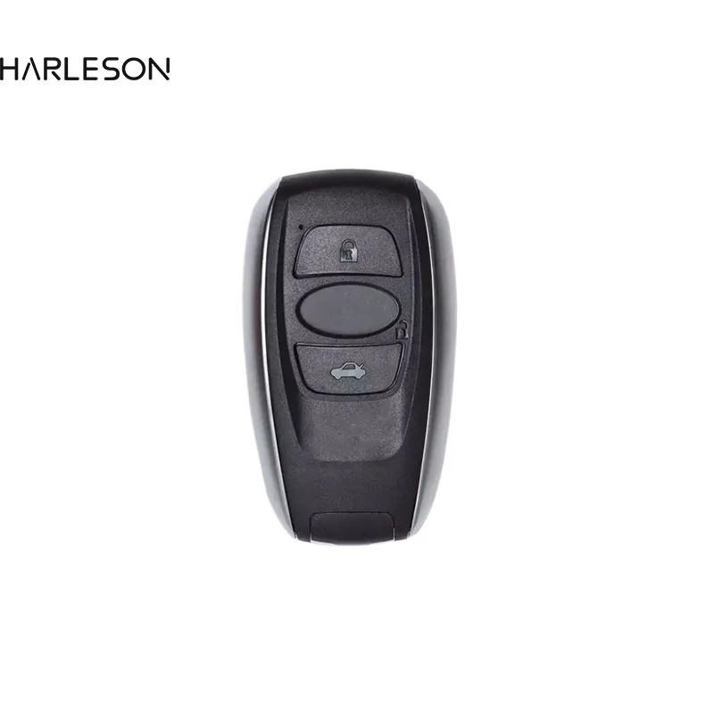 Smart Remote Car Key Shell Case Cover 3/4Buttons for Subaru BRZ WRX STI Legacy Outback XV Crosstrek HYQ14AHC, HYQ14AHK