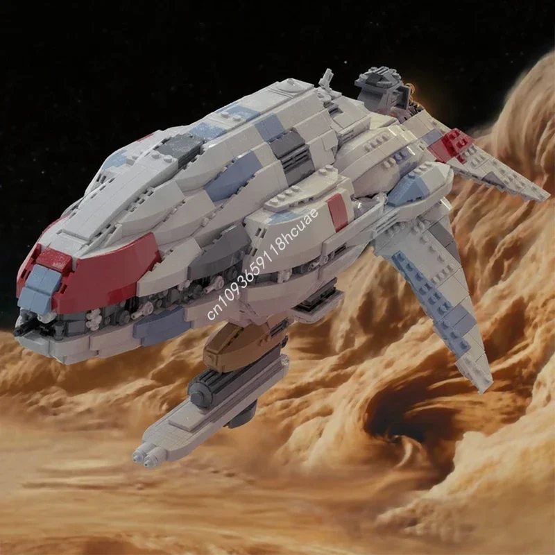 

1787 деталей MOC: Конструктор «Штурмовой фрегат Mark II» — Звездные битвы. Новогодний подарок. Сложный проект для сборки своими руками для опытных хобби-моделистов.