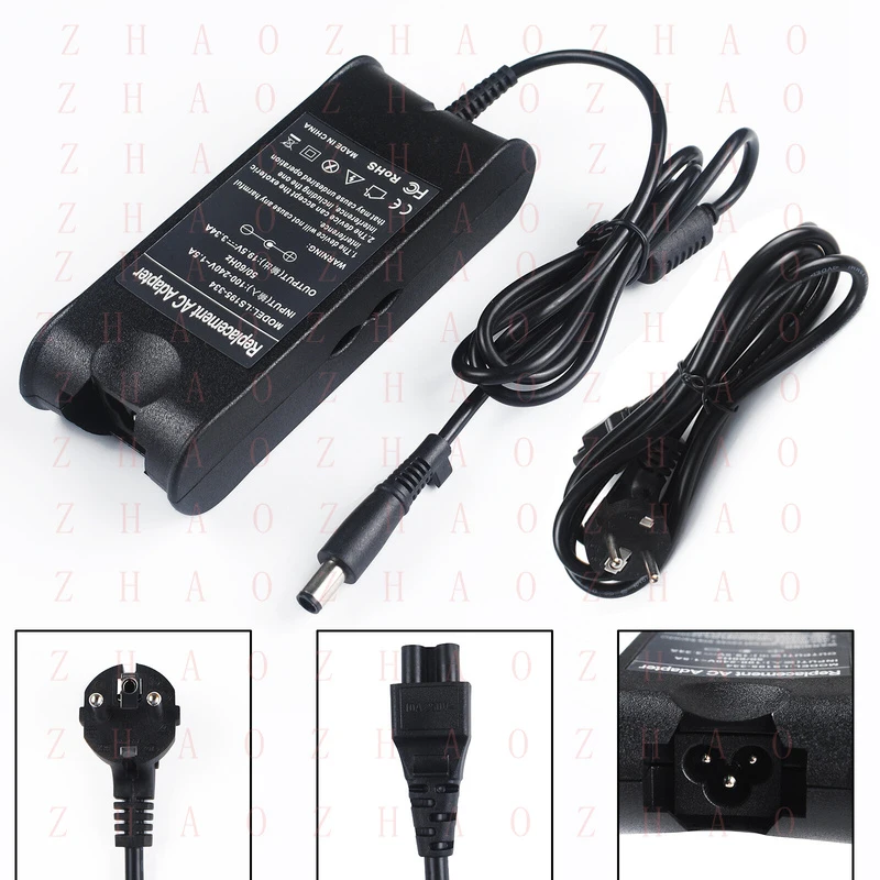 L+ Para DELL INSPIRON 6400 6000 1525 1520 1501 PA-12 CARREGADOR DE ADAPTADOR AC PARA NOTEBOOK @EU