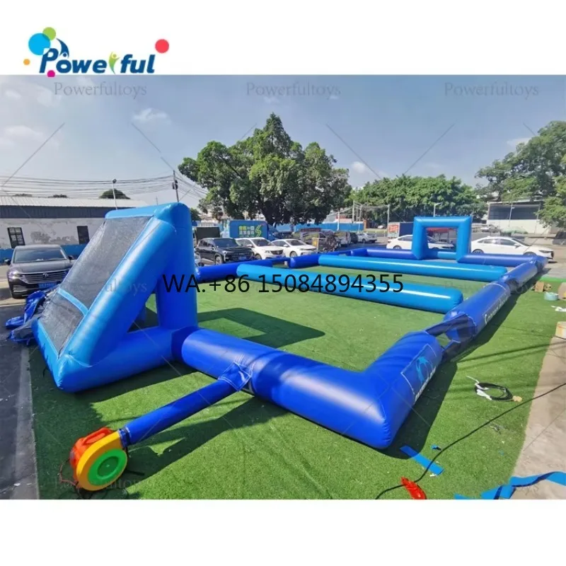 20x10m Inflatable Soap Football Inflatable Football Field Court for Kids and Adult