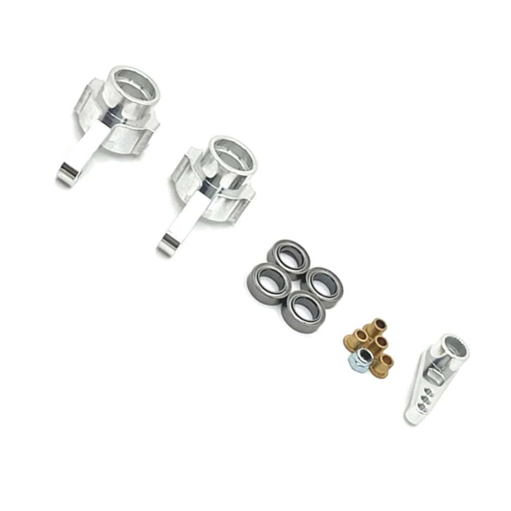 

Innovative RC Car Steering lever Kit for 1/12 MN82 MN78 D90 D91 D96 MN98 Silver
