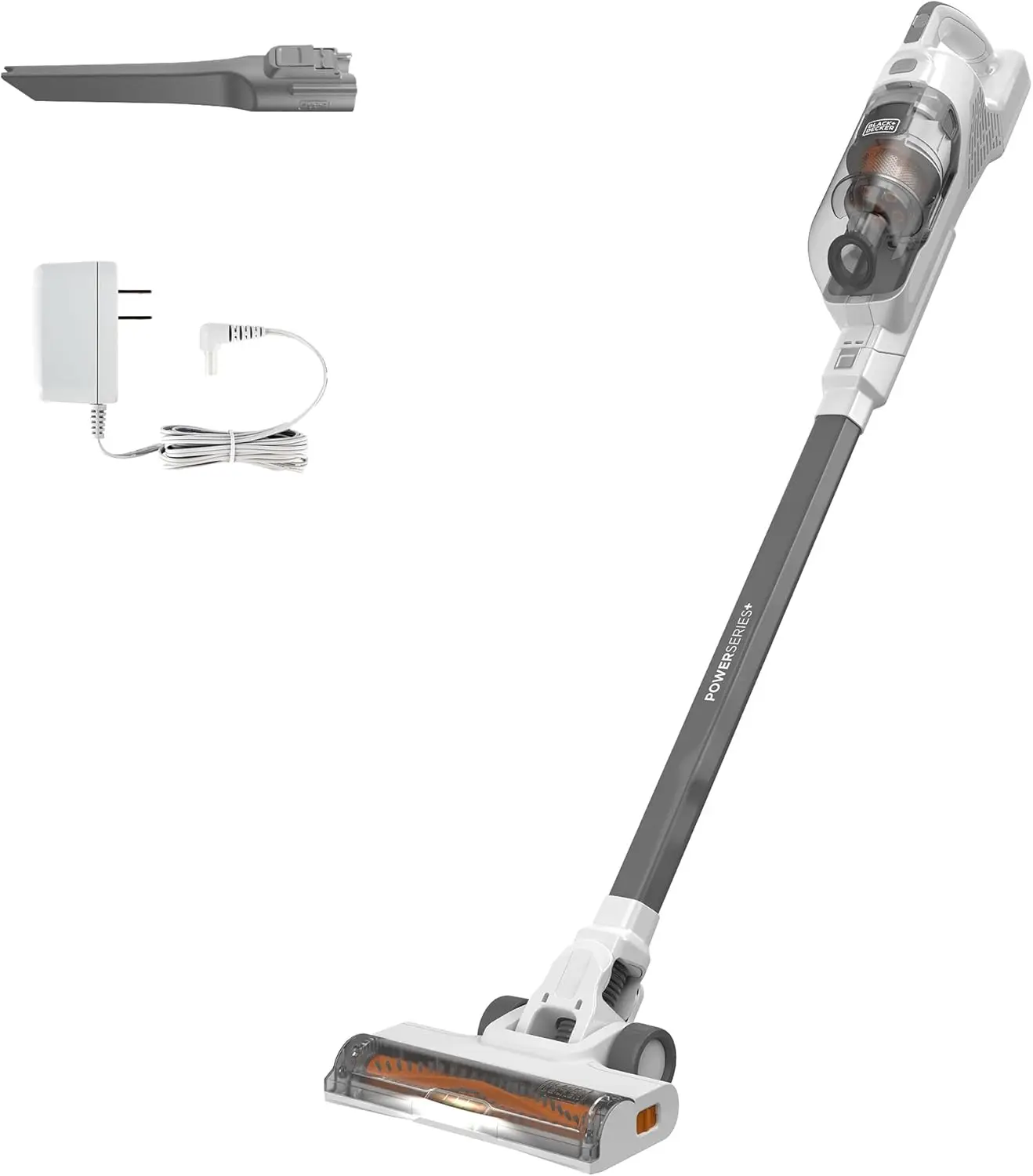 20V Cordless Stick Vacuum with LED Lights, Bagless, Lightweight for Home Use, Up to 44 Minutes Runtime