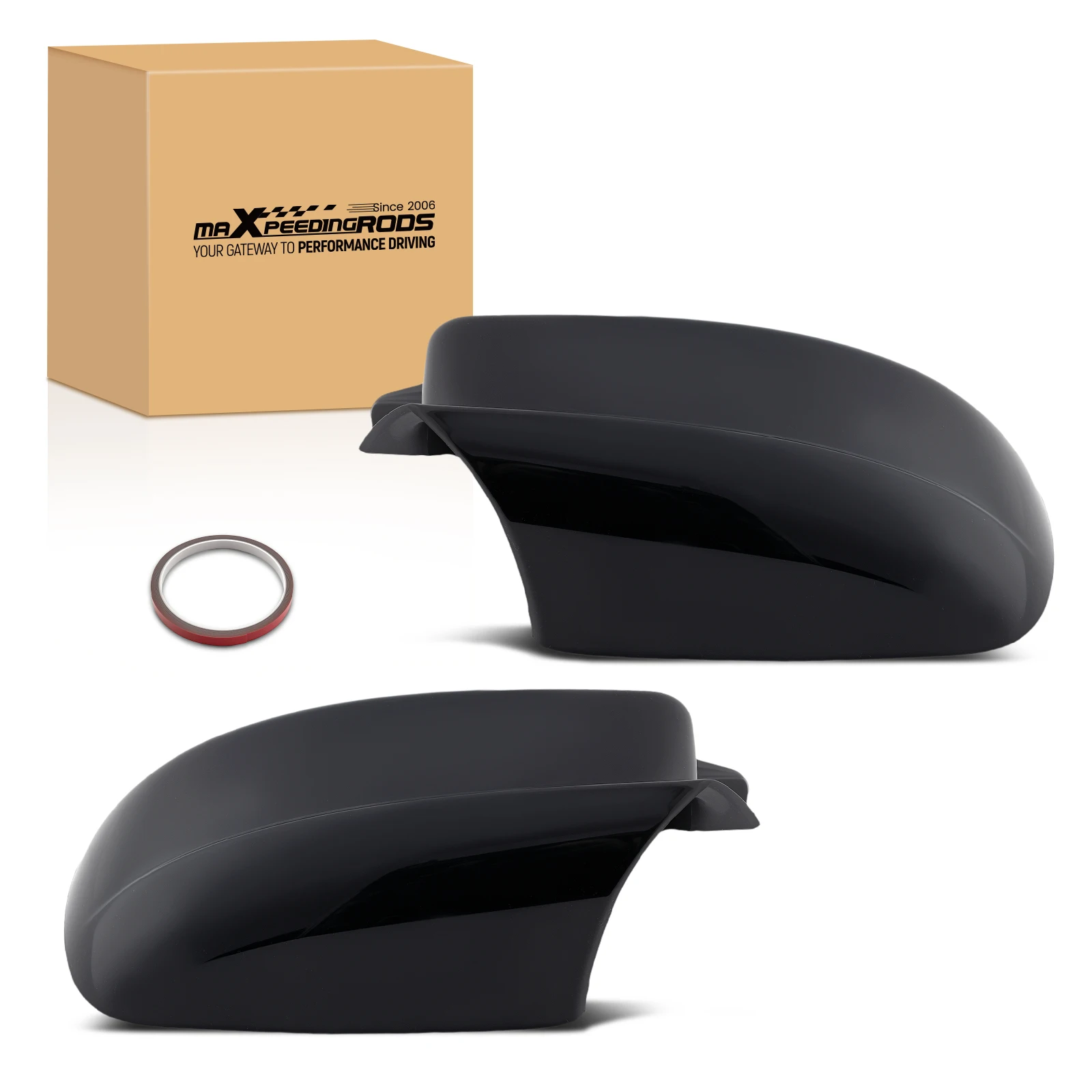 

Mirror Housing Shell for Dodge Charger Chrysler 300 200 11-23 Black Left Right