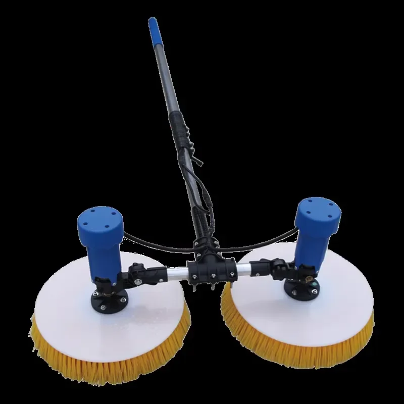 For Solar Panel Cleaning Robot Remote Control Lithium Battery Dry Water Wash Photovoltaic Module Cleaner Automatic Brushless