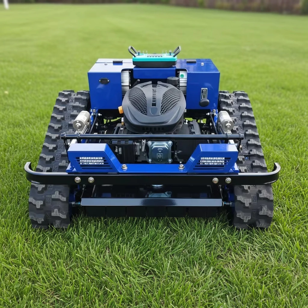 High Power Multi-Function Agriculture and Forestry Greening Pruning Farm Weeding Robot Remote Control Lawn Mower