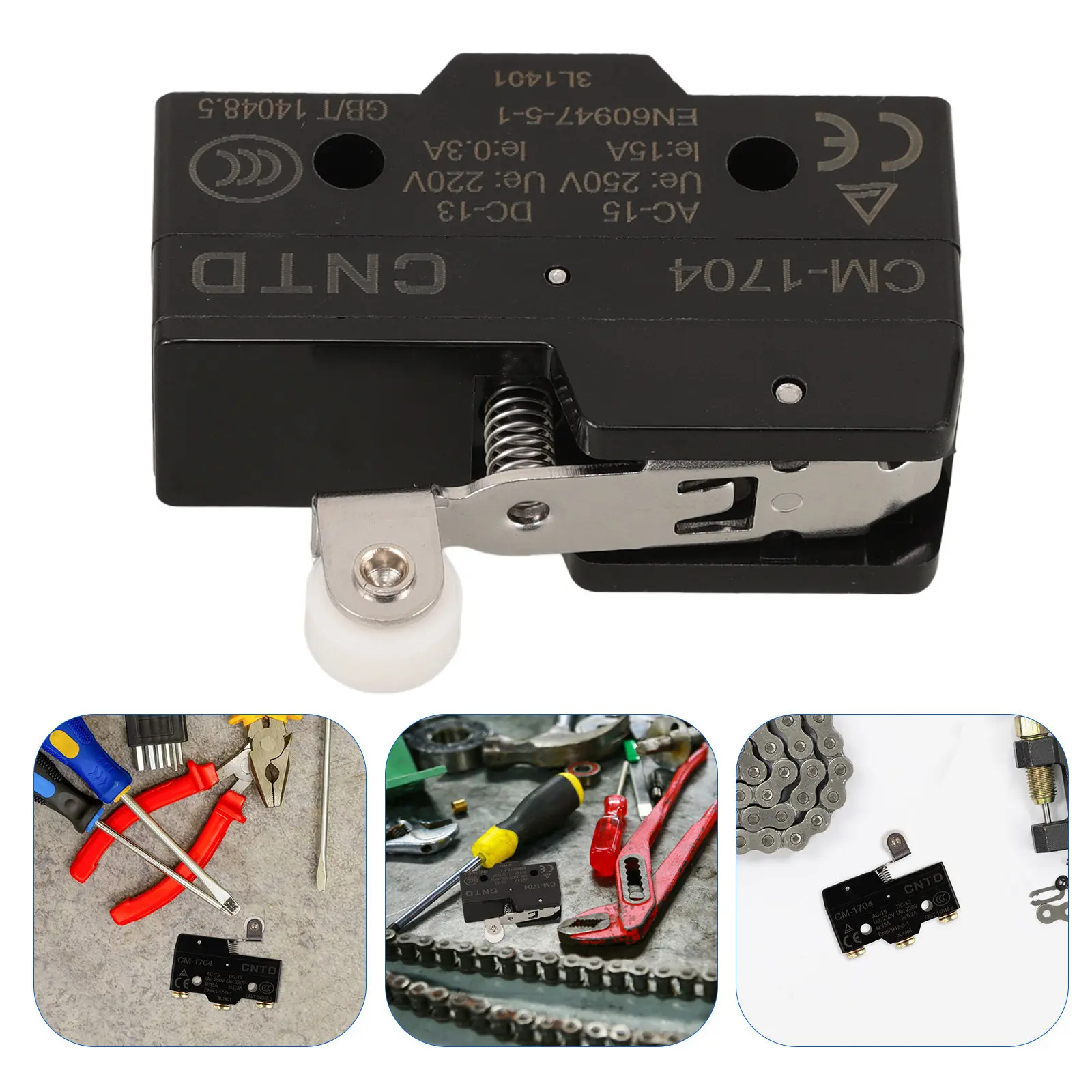 

Высококачественный микропереключатель для гольф-каров: замена кнопки запуска/остановки электромобиля, совместим с различными моделями гольф-каров