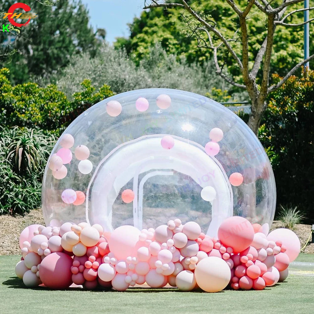 

Free Air Shipping Commercial Grade Inflatable Bubble House 5m Bubble Tent for Party Balloons Decorations