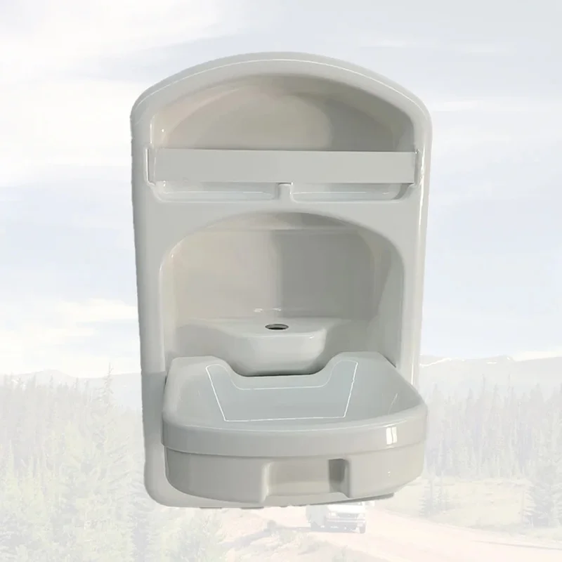 Acrylic Folding RV Sink Lightweight Washing Basin for Caravan Motorhome