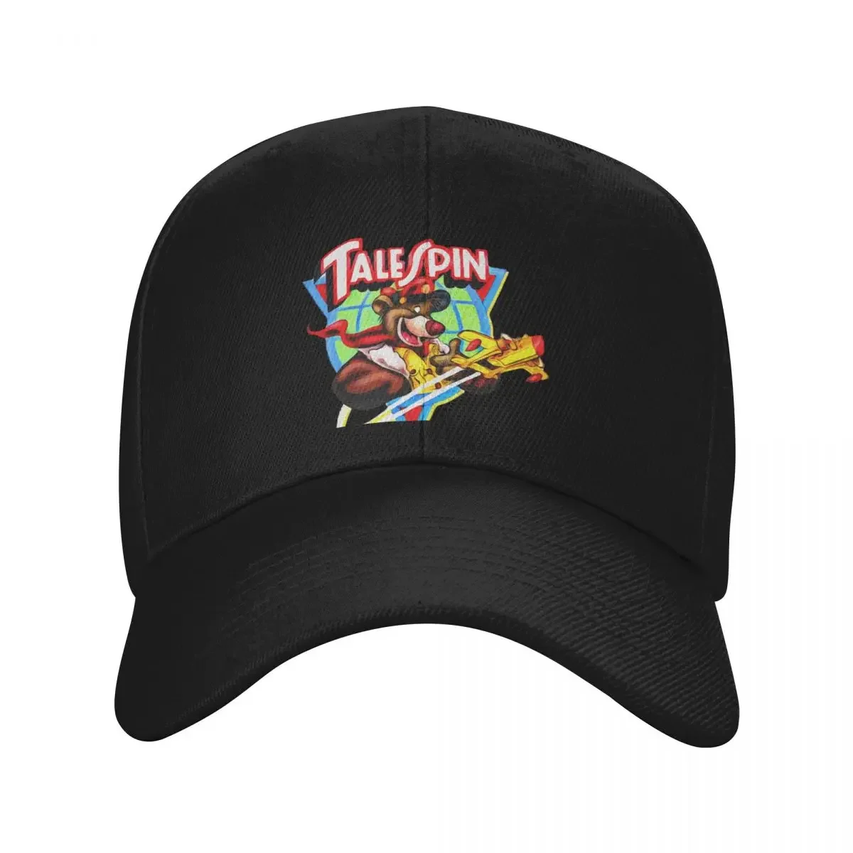 Talespin, Baloo Logo Plane Classic Baseball Cap Anime Hat western Hat fishing caps man foam party Hat Men Women's