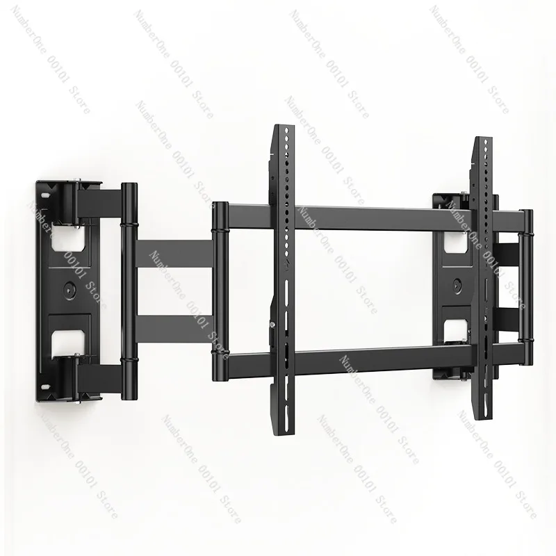 Large Screen Ultra-Thin Embedded TV,Rotating Stretchable Wall Mount Bracket,Eight-Arm Heavy-Duty Universal TV Wall Holder