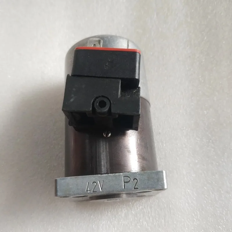 2V Hydraulic Solenoid Valve for Paper Cutter, Fit Polar 115/137 P1/P2, Part 017082/017081 for Y33 Motor