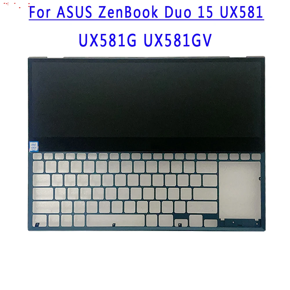 15.6 inch 3840×1100 IPS 30pins EDP 60HZ Secondary LCD Screen With Frame For ASUS ZenBook Duo 15 UX581 UX581G UX581GV