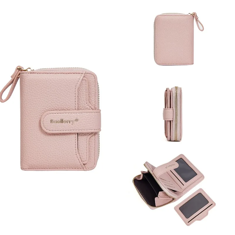 Baellerry Premium Luxury Women's Wallet Zipper Multi-functional Card Holder Top Quality Female Purse with Coin Pocket