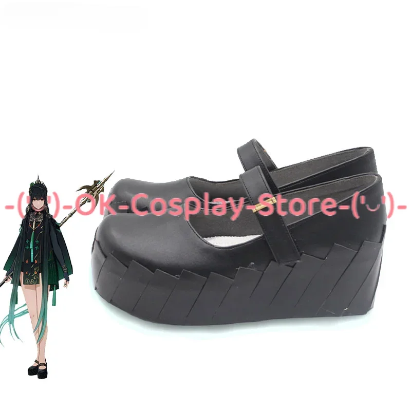 [Customized Size] RPG Punishing: Gray Raven Qu Pavo Cosplay Shoes Anime Roleplay Prop Halloween Carnival Party Boots PU Leather