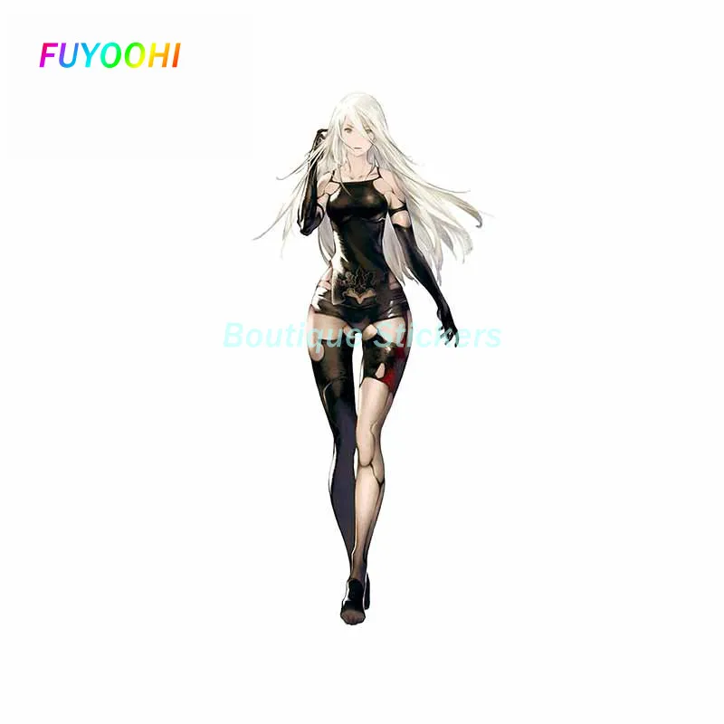 

FUYOOHI Exterior/Protection Boutique Stickers Beautiful Car Sticker Nier Automata A2 Vinyl Personality Body Window Trunk Decals