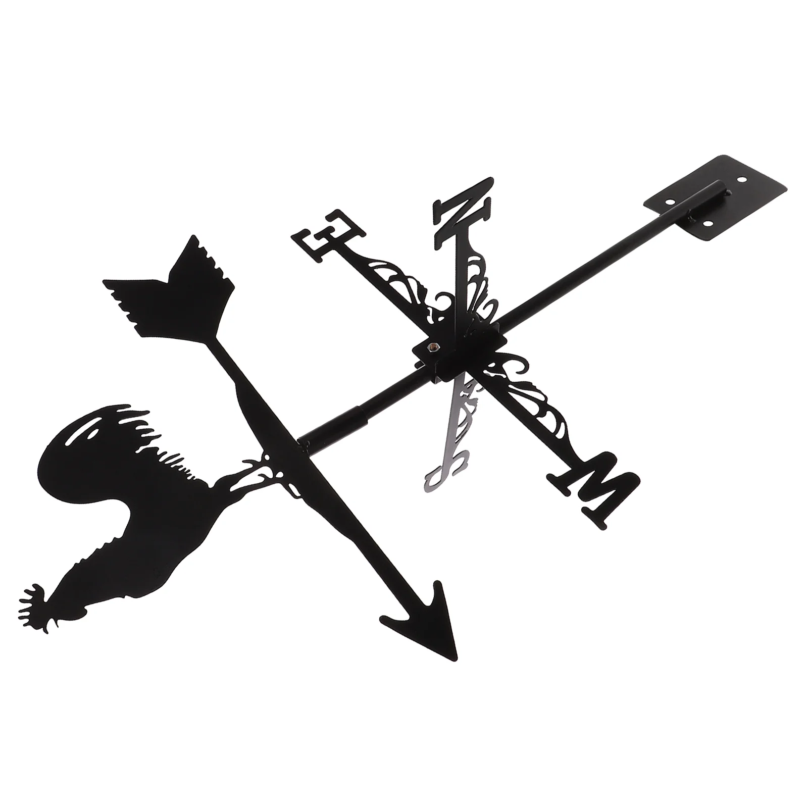 

Roof Weather Vane Lawn Decorations Vanes for Sheds Iron Weathervane Wind Indicator Yard Ground