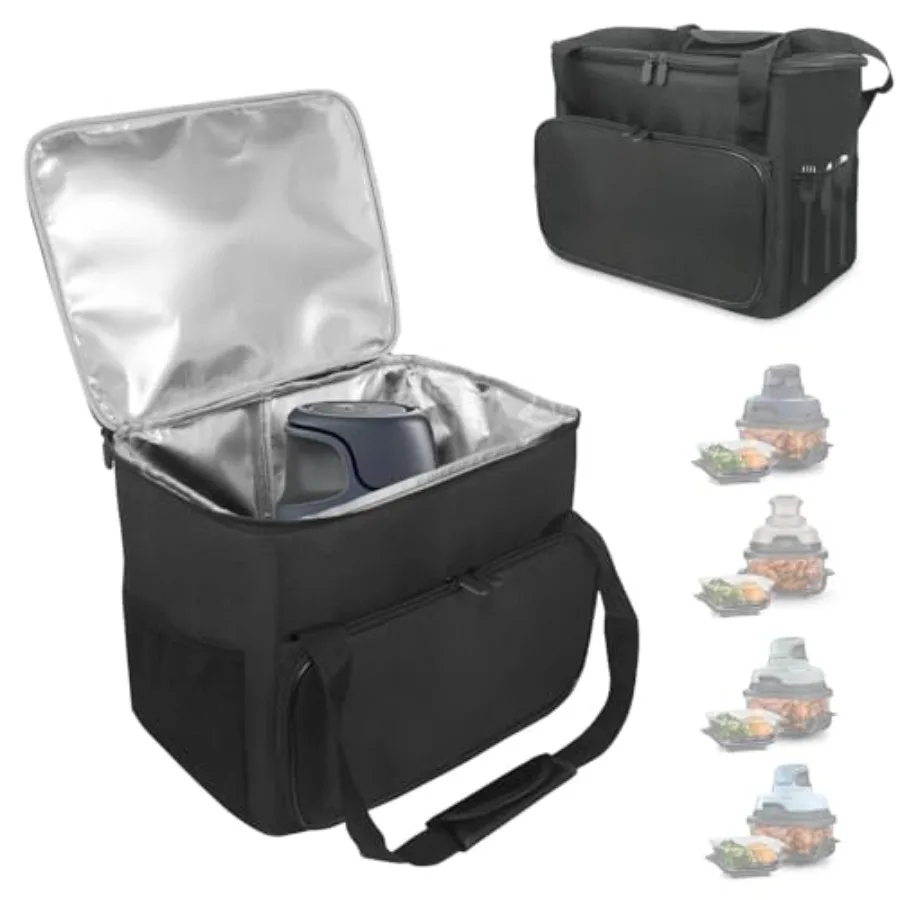 

Carrying Bag for Ninja Crispi 4-in-1 Portable Glass Air Fryer FN101GY - Cover for Ninja Crispi Air Fryer - Portable Waterproof