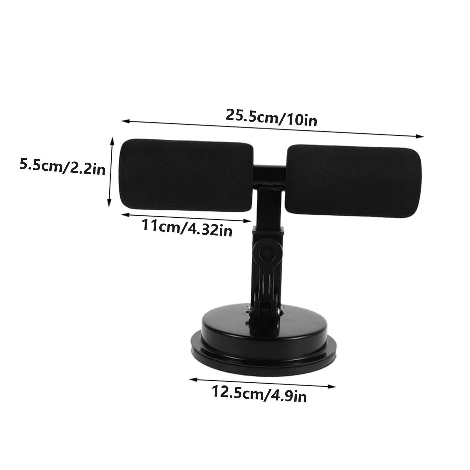 جهاز مساعدة الجلوس على الالتصاق، مدرب تجريب البطن لصالة الألعاب الرياضية المنزلية، معدات تمارين البطن المحمولة مع قاعدة مضادة للانزلاق، Pe