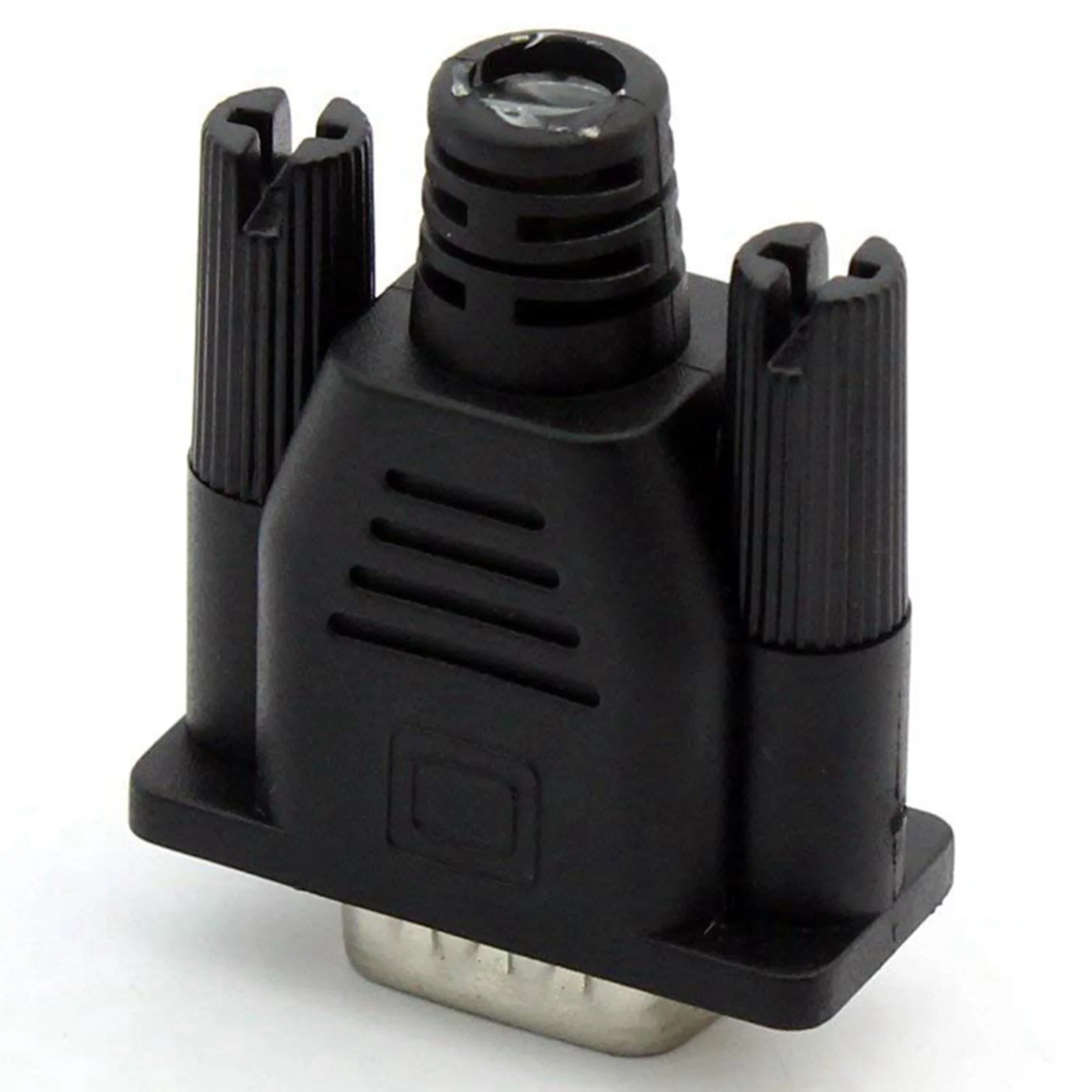 B04B-4X VGA Virtual Display Adapter Male Dummy Plug EDID Headless Ghost Emulator Lock Plate