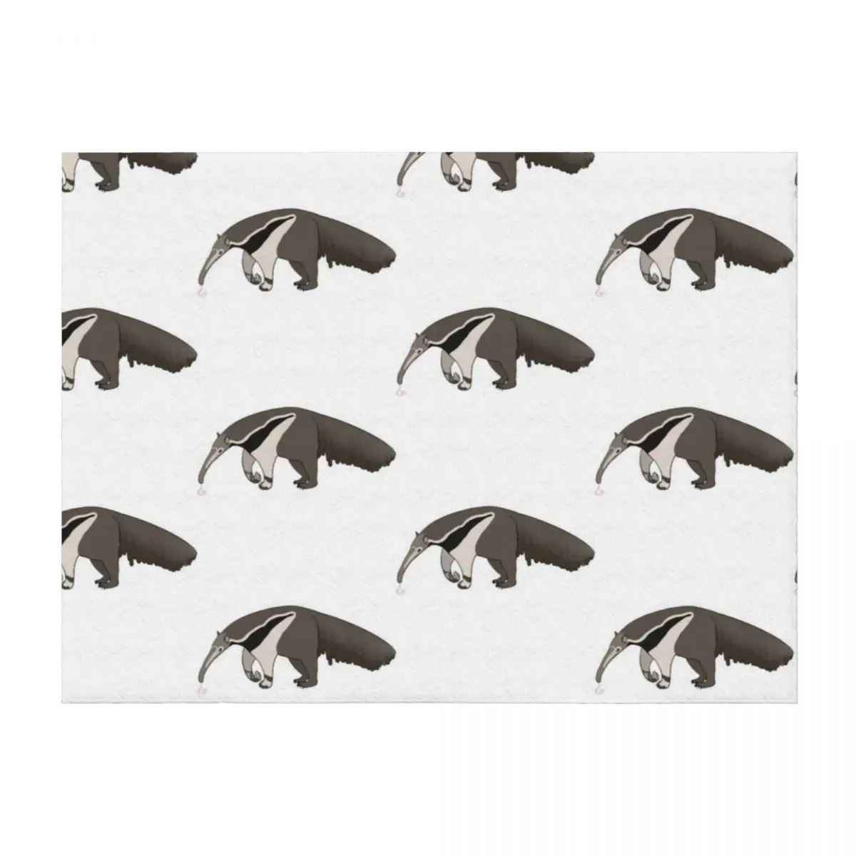 

Anteater Throw Blanket Travel bed plaid blankets and throws Blankets