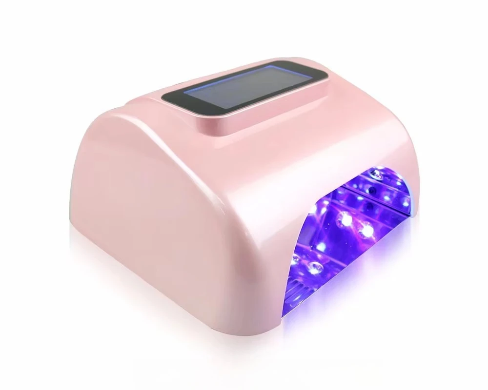 Latest! 48 Watt LCD Light Emitting Diode Nail Gel Curing Lamp Dryer Digital Nail Lamp with UV