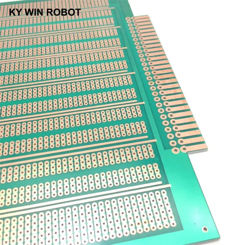 Placa de circuito Universal para Arduino, 1 piezas, 15x18,5 CM, verde, un solo lado, prototipo de papel PCB, matriz de experimentos, 15x18,5 CM