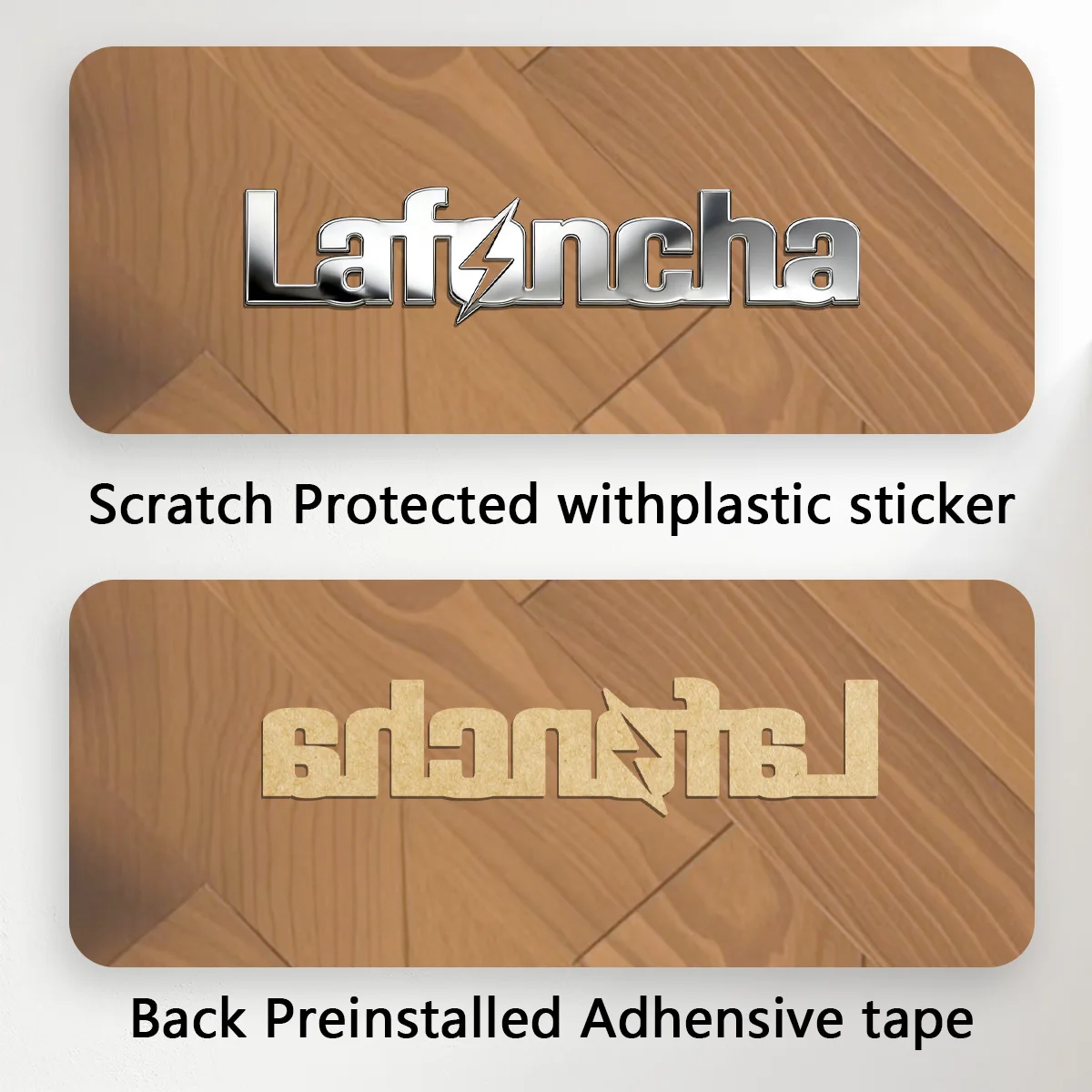 สติ๊กเกอร์โลหะลายสายฟ้าสุดเท่ 3 มิติ สแตนเลส สำหรับตกแต่งรถยนต์ รถมอเตอร์ไซค์ ติดตั้งที่บังโคลน ฝากระโปรงท้าย ของตกแต่งรถยนต์ ของขวัญ