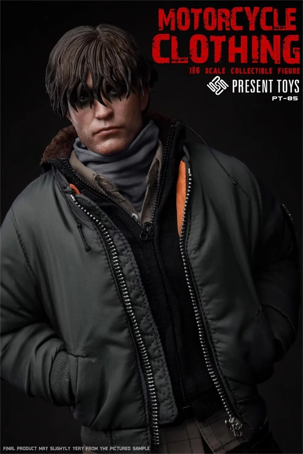 1/6 Present PT-SP85 Handsome Guy Boy Motorcycle Dressing Suit with Hand No Head Toys Model For 12" Action Figure Collect DIY