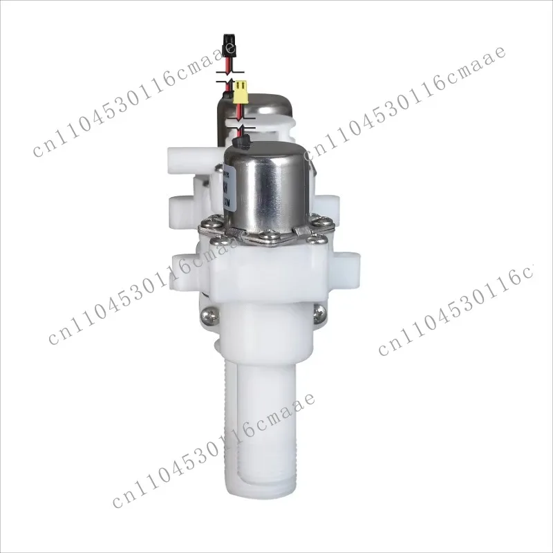 Water Valve Solenoid Valve, Toilet Non Treatment Device Flush Valve DC6V, No Pressure Reducing Function